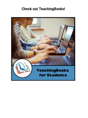 cover image of Check Out TeachingBooks!